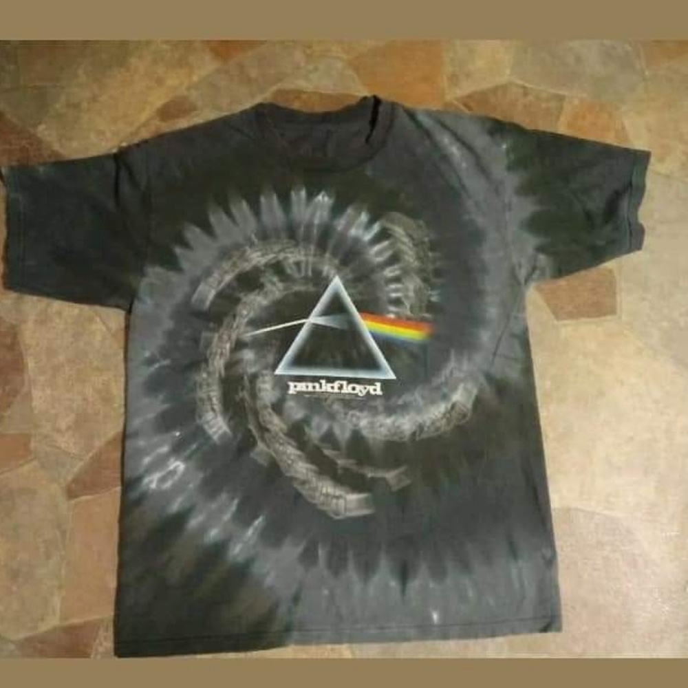 Pink Floyd Dark Side Of The Moon Tie Dye Shirt